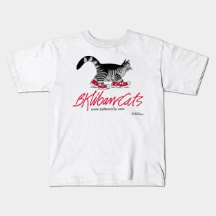B Kliban Cat Guitar Kids T-Shirt